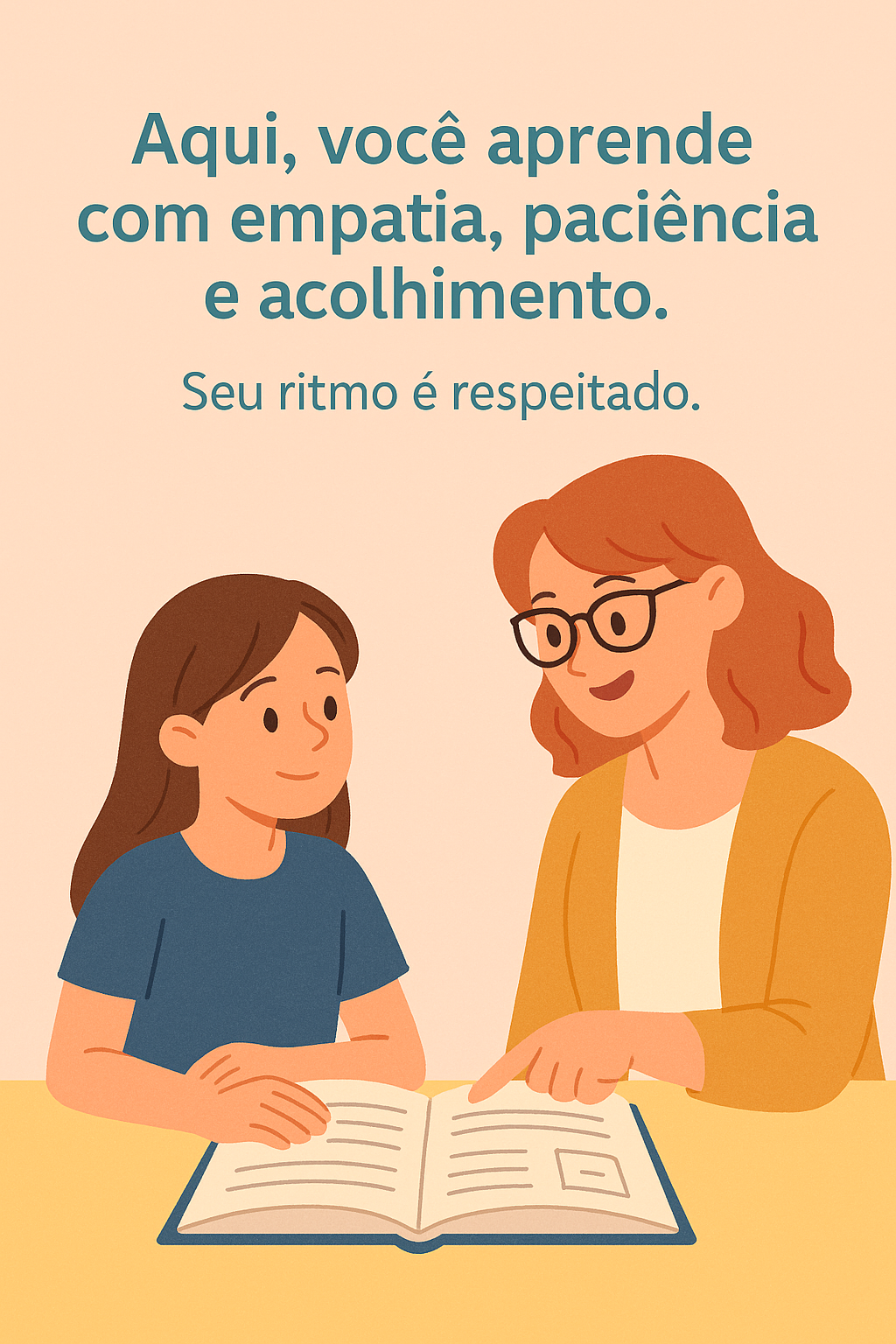 Aluno estudando matemática com confiança